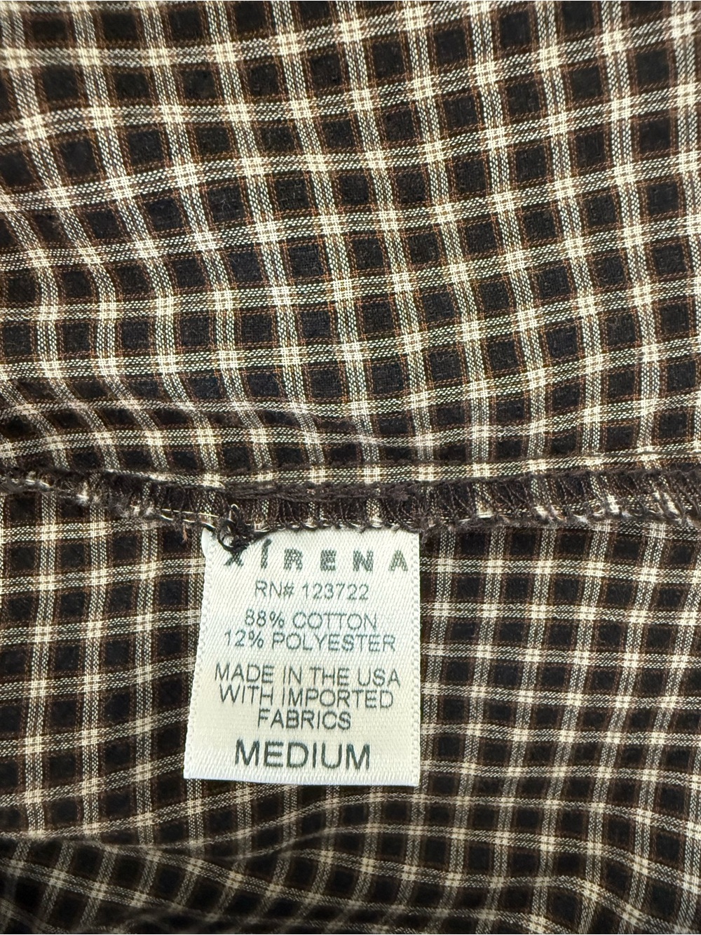 XiRENA Black and Tan Checked Short-Sleeve Button-Down Shirt - Picture 4 of 5